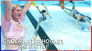 GAAN DE MEIDEN DIT WINNEN🧜🏼‍♀️  THE BATTLE ONDERWATERHOCKEY  Zappsport [upl. by Alfonso]