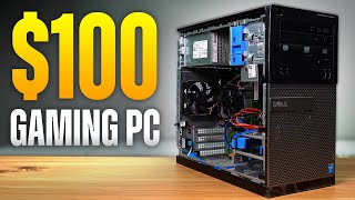 Yes You CAN Build a 100 Budget Gaming PC [upl. by Anirpas705]