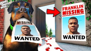 Franklin Is Missing In GTA5  Shinchan amp Chop Find out [upl. by Soll942]