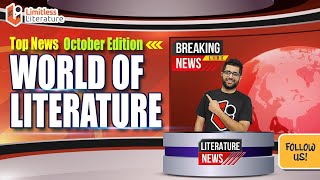 Latest Topics In English Literature  News Bulletin October 2024  Arundhati Roy Dalit Literature [upl. by Yvel]