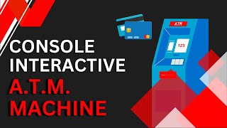 Atm functionality console interactive project with typescript [upl. by Nossah]