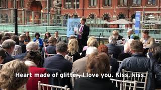 St Pancras Poet Laureate Fin Perry  Betjeman Poetry Prize 2019 [upl. by Timothy]