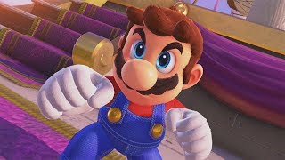 Super Mario Odyssey 100 Walkthrough Part 1  Cap amp Cascade Kingdom All Moons amp Purple Coins [upl. by Boff]