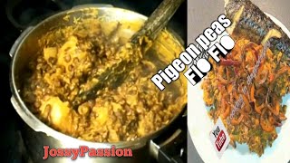 Fio Fio  pigeon peas and yam  Caganus cajan  Agbugbu na ji [upl. by Atiuqrahc]