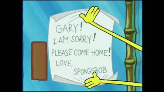 SpongeBob SquarePants “Gary Come Home “ Song Dutch [upl. by Doner]