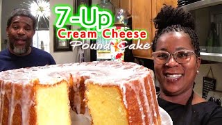 7Up Cream Cheese Pound Cake  AMAZINGLY DELICIOUS  He Said Hes Resigning and Taking Applications🤣 [upl. by Rahs145]