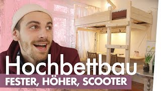 Hochbett bauen – Fester höher Scooter  Kliemannsland [upl. by Jabon]