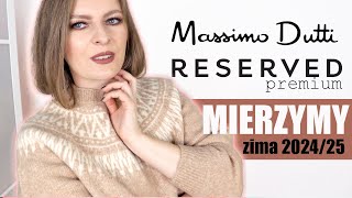 RESERVED PREMIUM MASSIMO DUTTI MIERZYMY NOWOŚCI TRENDY ZIMA 202425 [upl. by Odo]