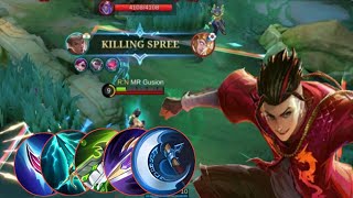 CHOU UNBELIEVABLE DMAGES hack 😂  wtf chou dmg Mobile legends [upl. by Ylra]