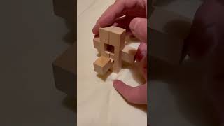 Holzpuzzle 6 Teile [upl. by Korey]