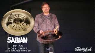 Sabian AA 18quot Holy China Cymbal  Quicklook [upl. by Chamberlin]