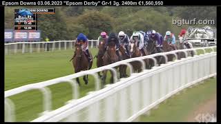 Epsom Derby 2023 [upl. by Aynotel]