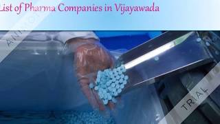 List of Pharma Companies in Vijayawada [upl. by Newberry180]