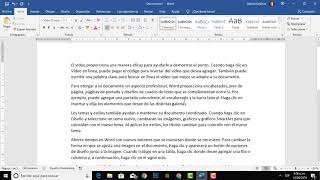 Texto Automático en Word probado desde 20102019 [upl. by Namaj126]