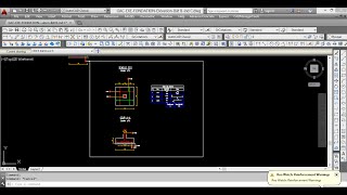 Structural detailing Rebar reinforcement Footing  plans de ferraillages dune semelle isolée [upl. by Oramlub]