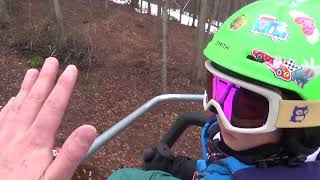 Shawnee Mountain Kids Ski 2022 [upl. by Llenrap]