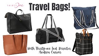 ✈️ Travel Bags🚗  Ind ThirtyOne Director Andrea Carver [upl. by Nitsrek864]