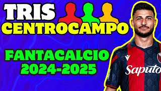 IL MIGLIORE CENTROCAMPO al FANTACALCIO  STRATEGIA TRIS CENTROCAMPISTI  Guida Fantacalcio 2425 [upl. by Sapienza]