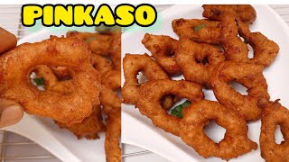 pinkaso recipe  Nigerian finkaso  pankaso  picarones recipe  sallah snack pinkaso picarones [upl. by Alenoel]