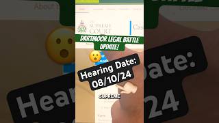 🚨Dartmoor Legal Battle  Right To Roam amp Camp Supreme Court Hearing Update 2024 shorts dartmoor [upl. by Steere]