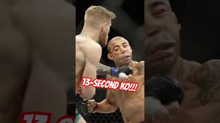 13 SECOND KO🥊 by Conor McGregor🔥 fyp ufc mma [upl. by Matejka891]