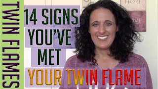 🔥Twin Flames 14 Signs Youve Met Your Twin Flame 💕 twinflame twinflamesigns [upl. by Aicert]