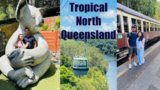 Cairns Australia  travel 2014  Day 1  skyrail kuranda Scenic railway koala garden birdworld [upl. by Anyl292]