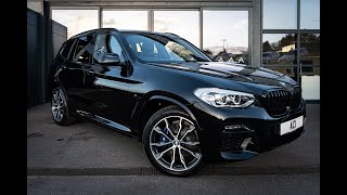 2020 70 BMW X3 20D M SPORT XDRIVE DIESEL AUTO SAPHIRE BLACK [upl. by Anneh]