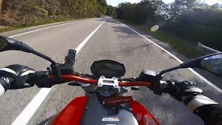 Ducati Monster 696 Raw Diga del Vajont [upl. by Bubb]