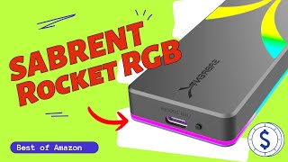 Transform Your Storage with SABRENT Rocket RGB USBC Enclosure [upl. by Dino]