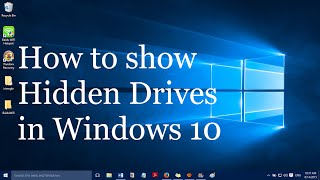 How to show hidden drives in Windows 10 and Windows 11 [upl. by Gittle]