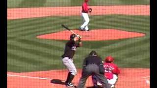 Devin Mesoraco grounds out against Danny Ray Herrera [upl. by Raffaj343]