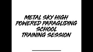 Paramotor training at Metal Sky High PPG [upl. by Ylehsa910]