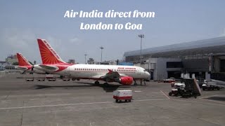 Trip Report  London Gatwick to Goa  Direct  Business Class  Air IndiaBoeing 7878 [upl. by Fair]