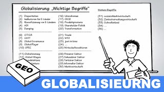 Geovokabeln Globalisierung  Erdkundeunterricht  Geographieunterricht [upl. by Catima]