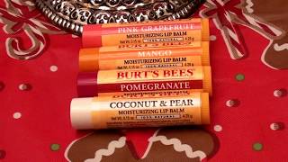 Burts Bees Lip Balm 4 Pack  Beeswax Lip Balm REVIEW [upl. by Faustina171]