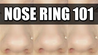 How to Find the Perfect Nose Ring NOSERINGS101 [upl. by Gaul]