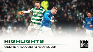 Match Highlights  Celtic 21 Rangers  Bernardo amp Kyogo stunners earn victory in the Glasgow Derby [upl. by Eikram538]