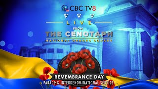 Remembrance Day Parade and Interdenominational Service 2024 [upl. by Tammany572]