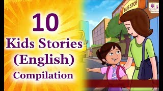 10 Best English Stories For Kids  Stories For Grade 1  Story Time  Periwinkle [upl. by Nellir]