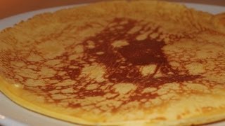 Anleitung Pfannkuchen Eierkuchen backen [upl. by Leibrag]