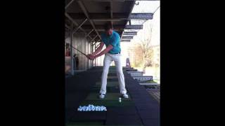 Golf Trick Shot by Marc Schlenker  Junior Pro  Golf Lounge Hamburg [upl. by Yenttirb]