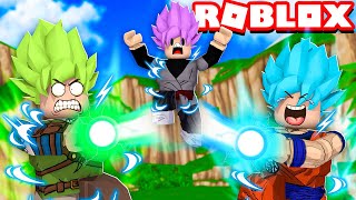 SUPER SAIYAJIN LENDÁRIO E SUPER SAIYAJIN BLUE VS BROLY NO DRAGON BALL DO ROBLOX [upl. by Tomkiel]