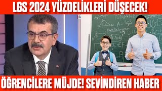 LGS 2024 Yüzdelikler Düşecek ÖĞRENCİLERE GÜZEL HABER [upl. by Dranyl]