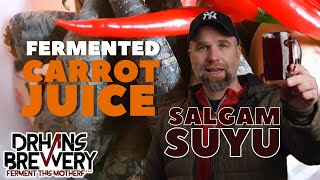 How to make Salgam Suyu at home  Lacto Fermented Carrot Juice [upl. by Annairdua]