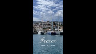 Yacht Vacation Experience Sailing the Greek Islands [upl. by Einhpad]