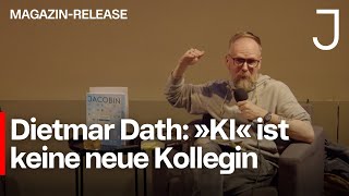 Wer »die KI« sagt ist schon reingefallen  MagazinRelease mit Dietmar Dath [upl. by Dietsche]