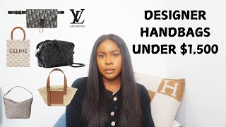 BEST DESIGNER HANDBAGS UNDER 1500  Bottega Dior Gucci Louis Vuitton [upl. by Eceinehs]