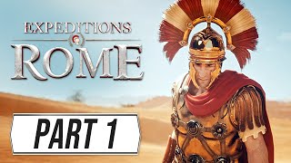 Expeditions Rome Gameplay Walkthrough Part 1 – New RPG [upl. by Placeeda637]