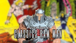 Masters of the Universe Classics RAM MAN  HeMan Toys [upl. by Aihsemot]